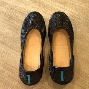 Tieks shoes size 8 in Obsidian Black